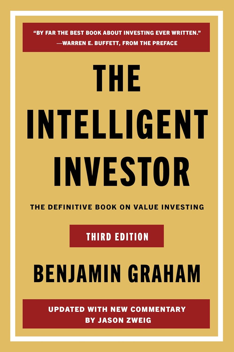 The Intelligent Investor book cover